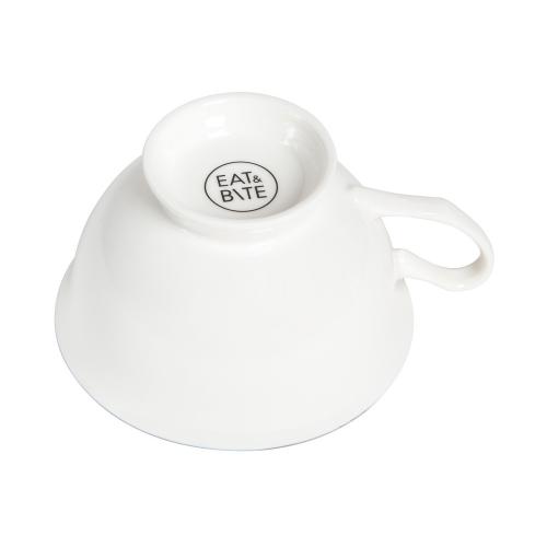 Чайная пара с серебрянной каймой; - купить необычные сувениры в Воронеже