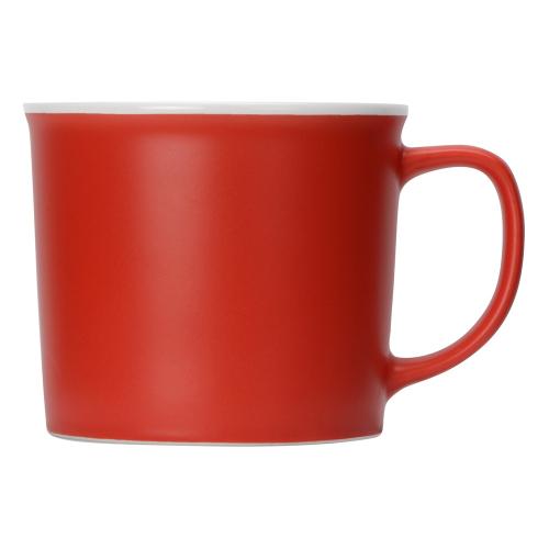 Матовая кружка Nancy 360 мл цветная снаружи, белая внутри; - купить необычные подарки в Воронеже