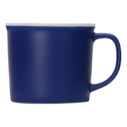 Матовая кружка Nancy 360 мл цветная снаружи, белая внутри; - купить необычные подарки в Воронеже