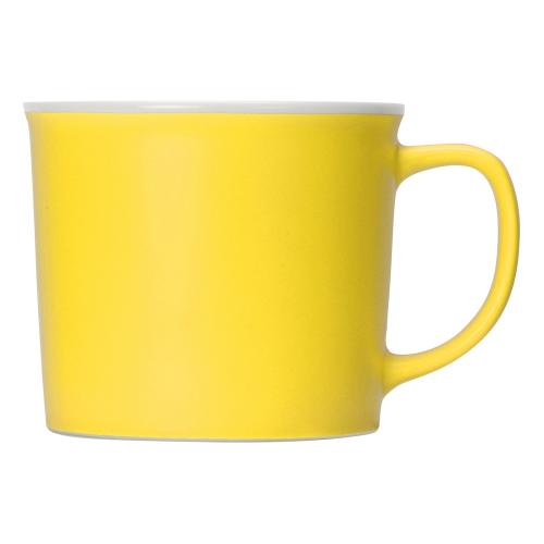 Матовая кружка Nancy 360 мл цветная снаружи, белая внутри; - купить необычные подарки в Воронеже