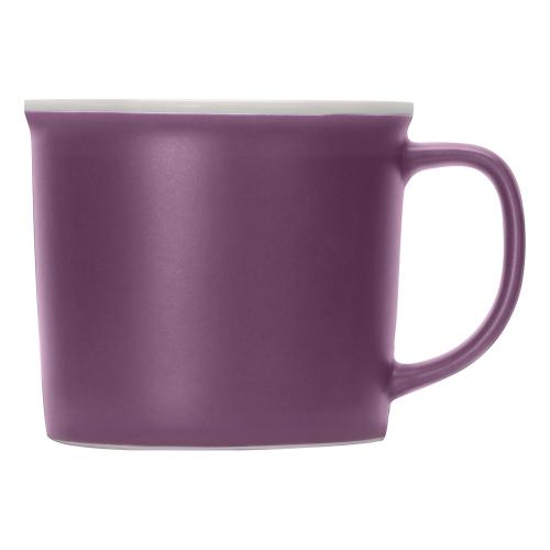 Матовая кружка Nancy 360 мл цветная снаружи, белая внутри; - купить необычные подарки в Воронеже