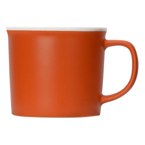 Матовая кружка Nancy 360 мл цветная снаружи, белая внутри; - купить необычные подарки в Воронеже