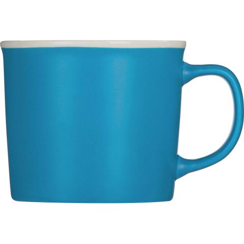 Матовая кружка Nancy 360 мл цветная снаружи, белая внутри; - купить необычные подарки в Воронеже