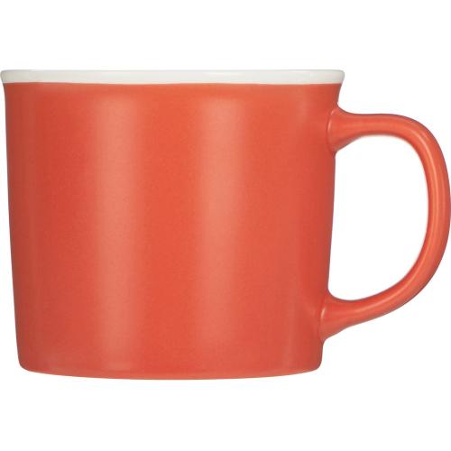 Матовая кружка Nancy 360 мл цветная снаружи, белая внутри; - купить необычные подарки в Воронеже