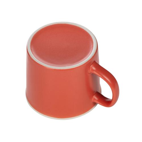 Матовая кружка Nancy 360 мл цветная снаружи, белая внутри; - купить необычные сувениры в Воронеже