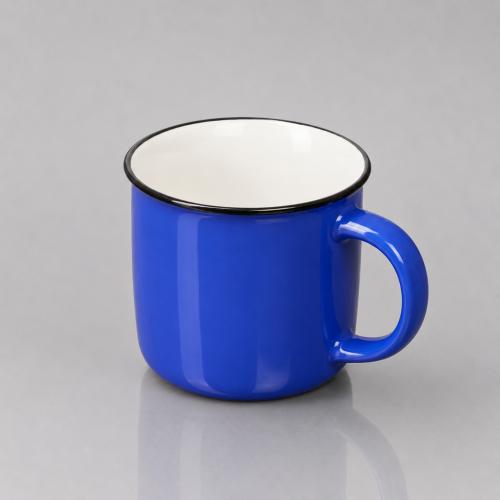 Кружка с каймой Countryside M, синий 410ml