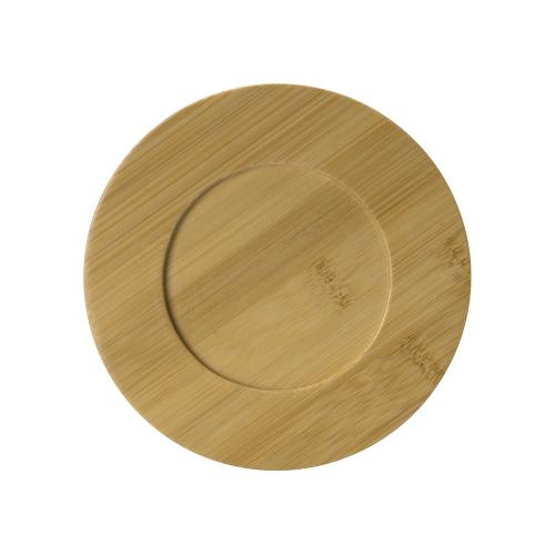 Набор чашка с бамбуковым блюдцем Sheffield; - купить подарки с логотипом в Воронеже