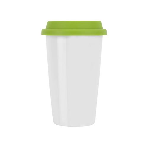 Кружка с силиконовой крышкой Нью-Йорк 300мл; - купить необычные подарки в Воронеже