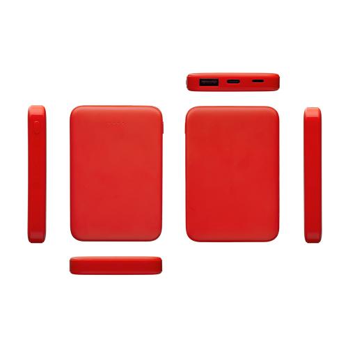 Внешний аккумулятор Simp, 5000 мАч; - купить подарки с логотипом в Воронеже