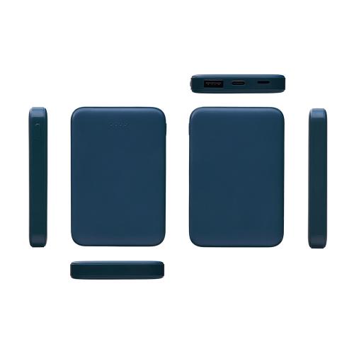 Внешний аккумулятор Simp, 5000 мАч; - купить подарки с логотипом в Воронеже