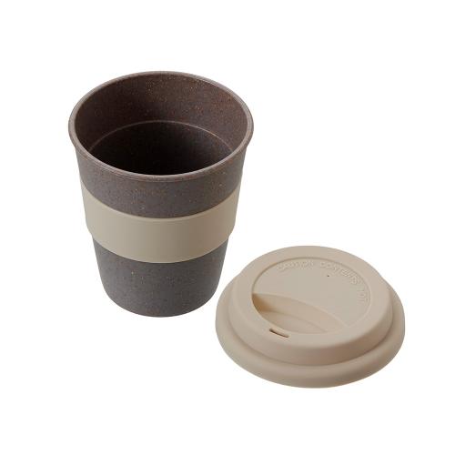 Стакан с силиконовой крышкой Cafe; - купить необычные подарки в Воронеже