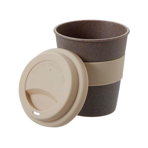 Стакан с силиконовой крышкой Cafe; - купить необычные сувениры в Воронеже