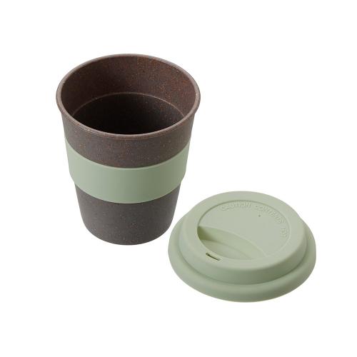 Стакан с силиконовой крышкой Cafe; - купить необычные подарки в Воронеже