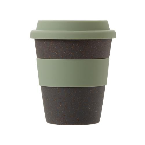 Стакан с силиконовой крышкой Cafe; - купить подарки с логотипом в Воронеже