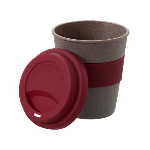 Стакан с силиконовой крышкой Cafe; - купить необычные сувениры в Воронеже