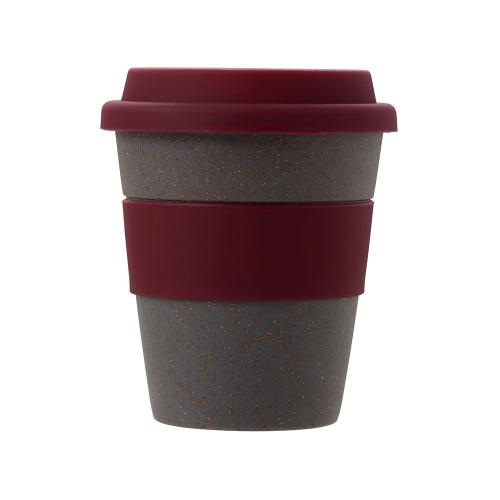 Стакан с силиконовой крышкой Cafe; - купить подарки с логотипом в Воронеже