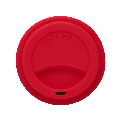 Стакан с силиконовой крышкой Cafe; - купить именные сувениры в Воронеже