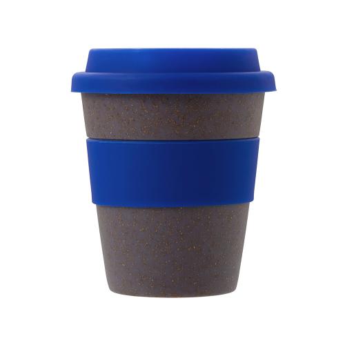 Стакан с силиконовой крышкой Cafe; - купить подарки с логотипом в Воронеже