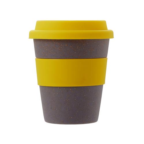 Стакан с силиконовой крышкой Cafe; - купить подарки с логотипом в Воронеже