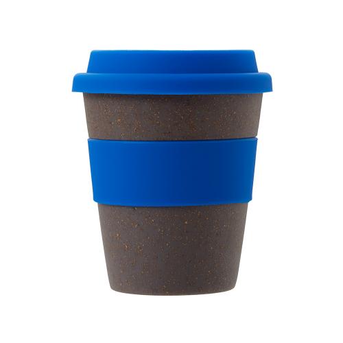 Стакан с силиконовой крышкой Cafe; - купить подарки с логотипом в Воронеже