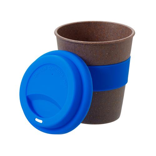 Стакан с силиконовой крышкой Cafe; - купить необычные сувениры в Воронеже