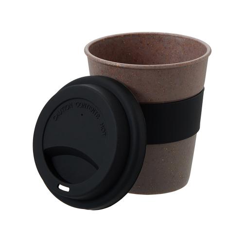 Стакан с силиконовой крышкой Cafe; - купить необычные сувениры в Воронеже