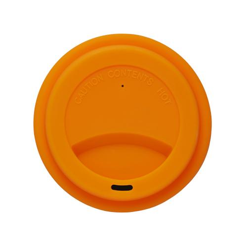 Стакан с силиконовой крышкой Cafe; - купить именные сувениры в Воронеже