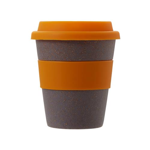 Стакан с силиконовой крышкой Cafe; - купить подарки с логотипом в Воронеже