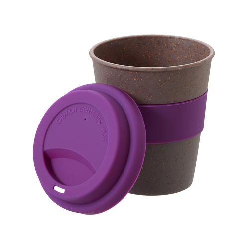 Стакан с силиконовой крышкой Cafe; - купить необычные сувениры в Воронеже