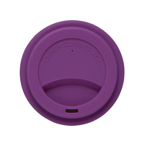 Стакан с силиконовой крышкой Cafe; - купить именные сувениры в Воронеже