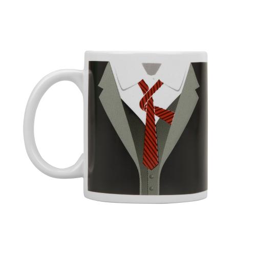 Набор: кружка и галстук Утро джентльмена; - купить подарки с логотипом в Воронеже