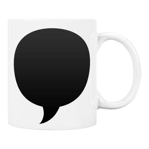 Кружка с покрытием для рисования мелом  Tiza; - купить необычные сувениры в Воронеже