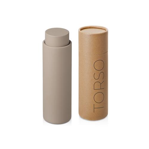 Вакуумный термос с двойными стенками и медным слоем Torso, 480 мл, бежевый