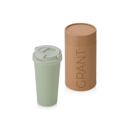 Термокружка Grant, 473мл, тубус, оливковый