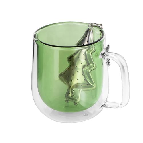 Набор Bergamot: кружка и ситечко для чая; - купить необычные подарки в Воронеже