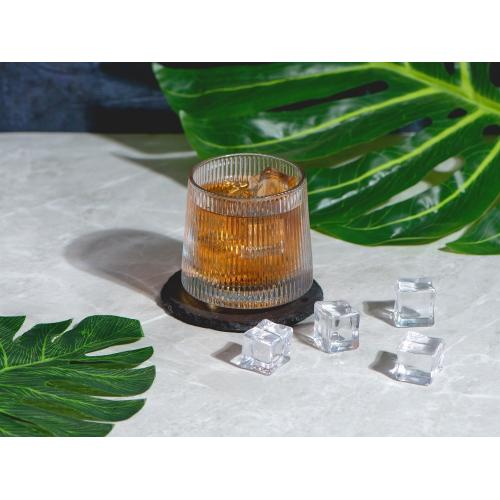 Вращающийся бокал для виски на сланцевом костере Ventura; - купить необычные сувениры в Воронеже