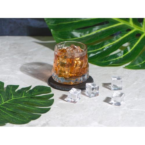 Вращающийся бокал для виски на сланцевом костере Bromo; - купить необычные сувениры в Воронеже