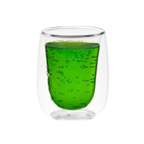 Кружка с двойными стенками и эффектом помятости Mauna; - купить необычные сувениры в Воронеже