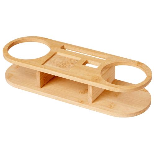 Набор для виски на бамбуковой подставке Boulevardier; - купить подарки с логотипом в Воронеже