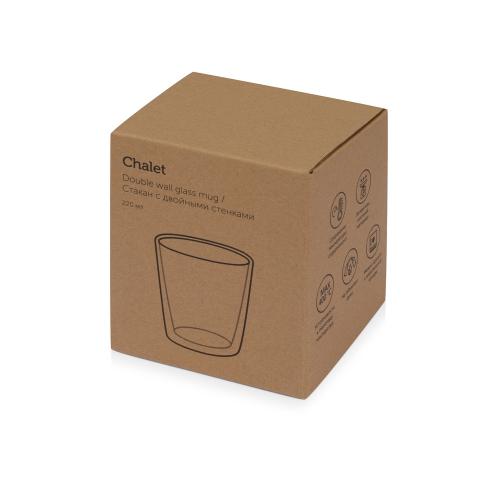 Стакан с двойными стенками Chalet конусообразный; - купить подарки с логотипом в Воронеже
