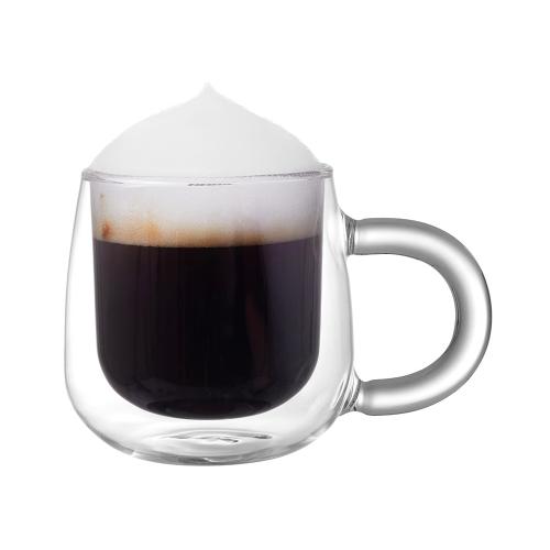 Кружка с двойными стенками с широкой ручкой и градиентным покрытием Fog; - купить подарки с логотипом в Воронеже