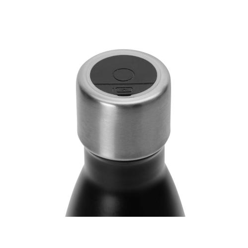 Вакуумная термобутылка с УФ-стерилизацией Photon, черный; - купить необычные сувениры в Воронеже