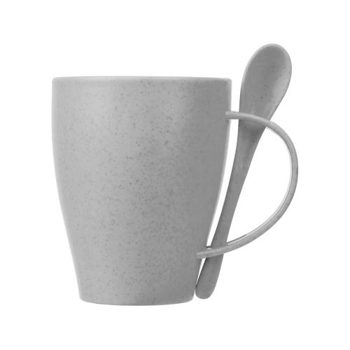 Пшеничная кружка Nina с ложкой, 300ml; - купить необычные подарки в Воронеже