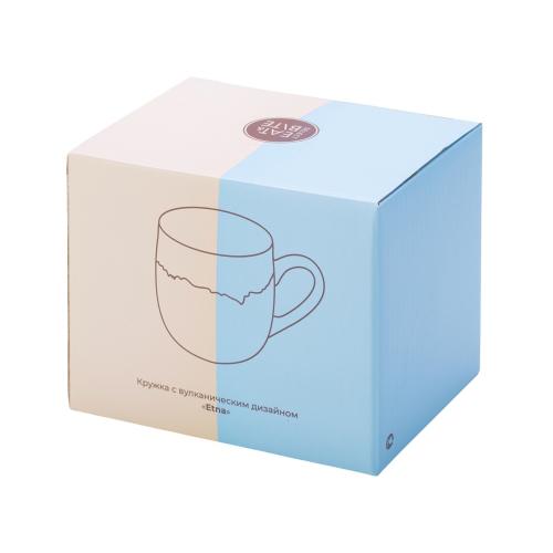 Кружка с вулканическим эффектом по краю Etna, 440 мл; - купить именные сувениры в Воронеже