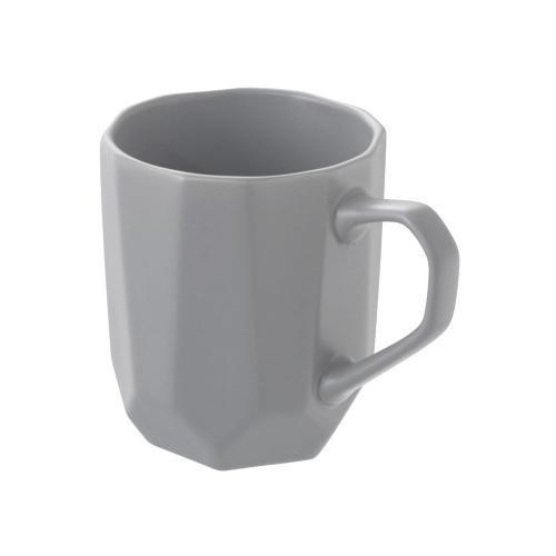 Кружка с гранями Amery, 310мл, серый матовый