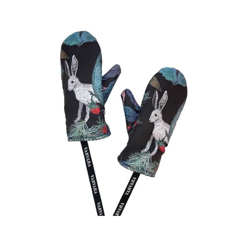 Варежки Зайцы. Varvara; - купить необычные подарки в Воронеже