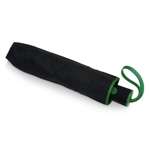 Зонт-полуавтомат складной Motley с цветными спицами; - купить именные сувениры в Воронеже