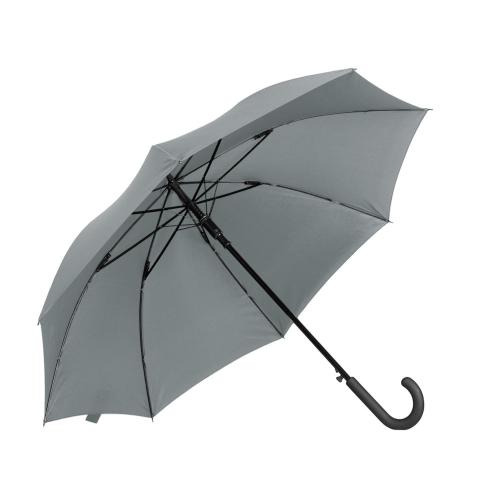 Зонт-трость Reviver с куполом из переработанного пластика; - купить необычные подарки в Воронеже