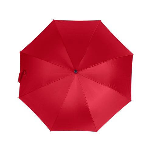 Зонт-трость Reviver с куполом из переработанного пластика; - купить именные сувениры в Воронеже