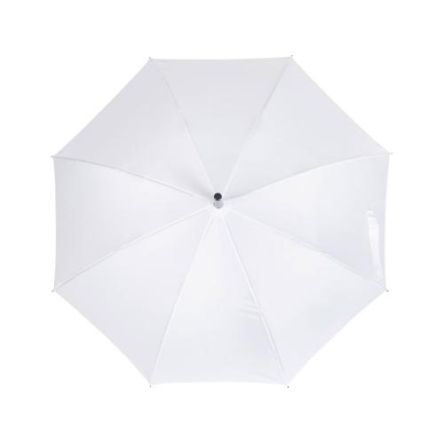 Зонт-трость Reviver с куполом из переработанного пластика; - купить именные сувениры в Воронеже